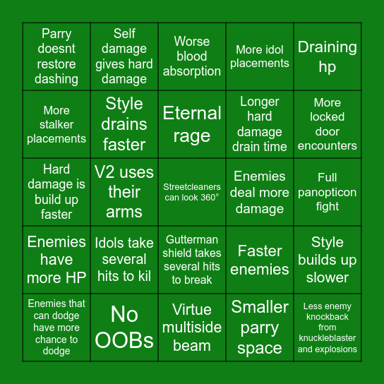 UKMD pedictions Bingo Card
