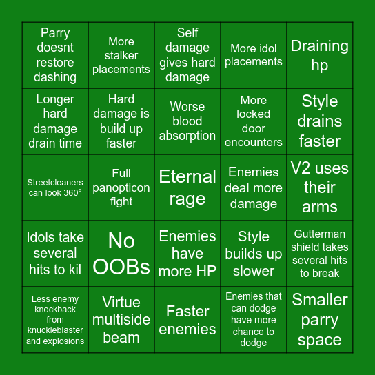 UKMD pedictions Bingo Card