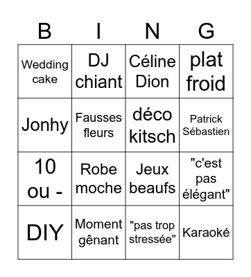 Assia Bingo Card