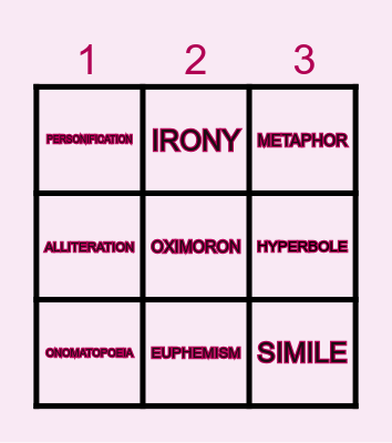 BINGO TIME! Bingo Card