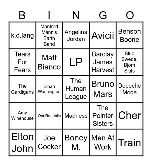💎 Bingo 26 💎 Bingo Card