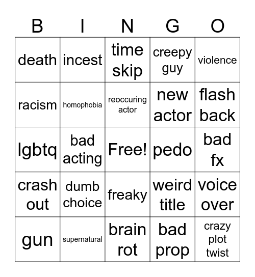 Tomorrows Teaching Bingo Card