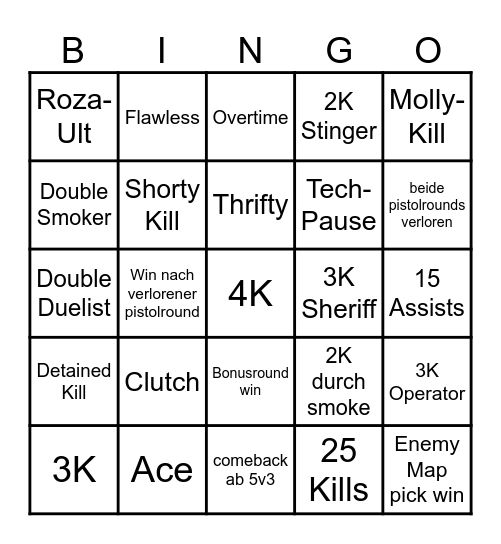 Valo-Bingo Card