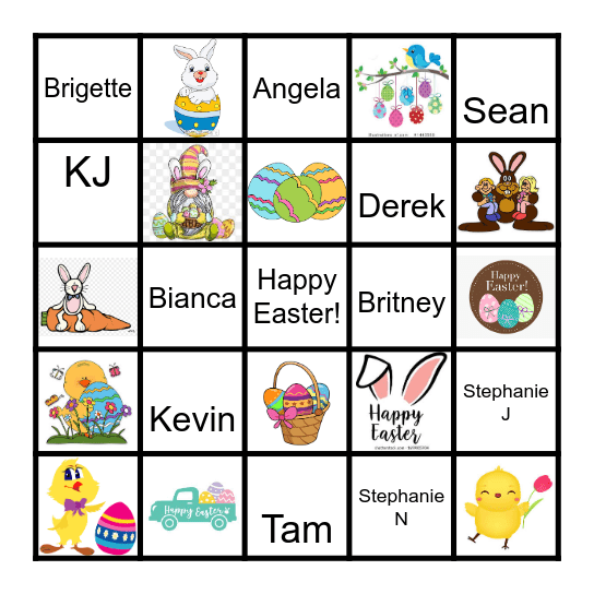 HD Bingo Card
