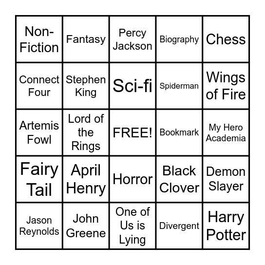 Bagels & Bingo! Bingo Card