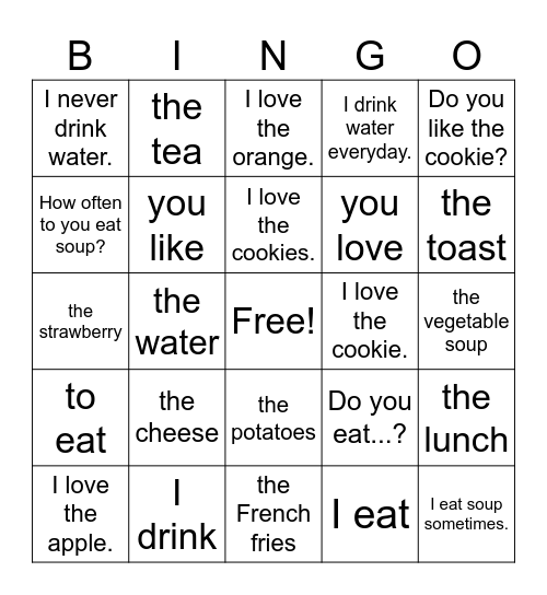 YAWYE Speaking IPA vocab (Listen in Spanish find in English) Bingo Card