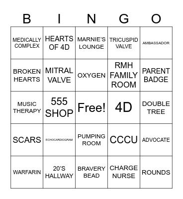 SK PFAC BINGO Card