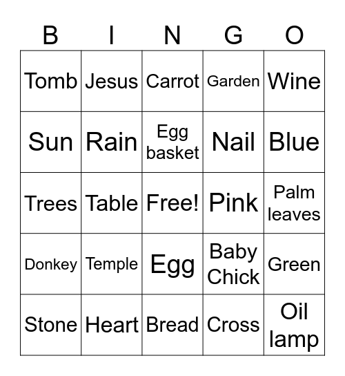 Beanboozled Bingo Card
