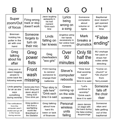 Discovery Easter Bingo Card