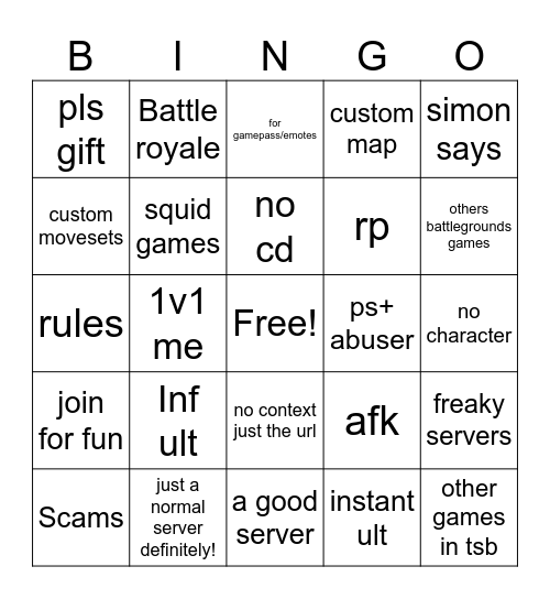 Yielding arts bingo Card
