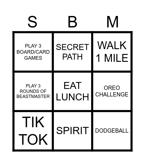 SUPER SATURDAY APRIL 2025 Bingo Card