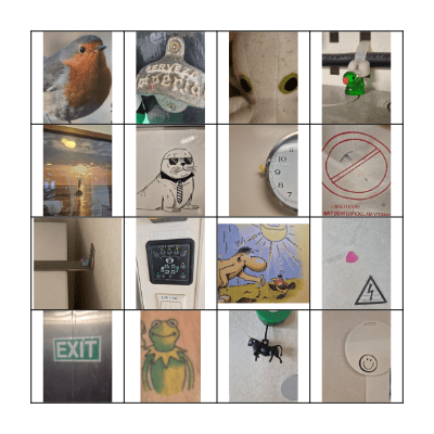 Easter hunt Bingo Card