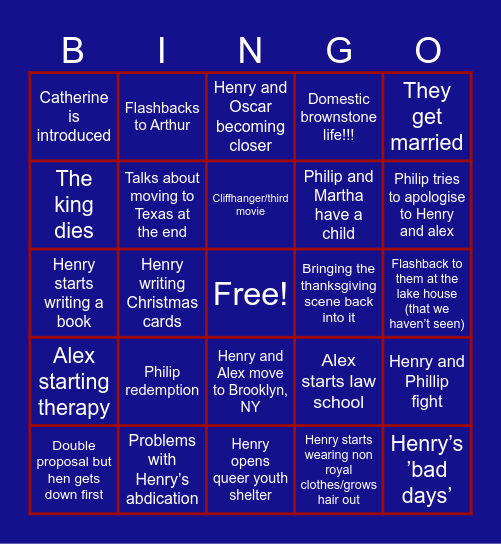 Rwrb 2!!! Bingo Card