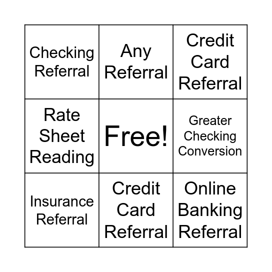 Teller Bingo Card
