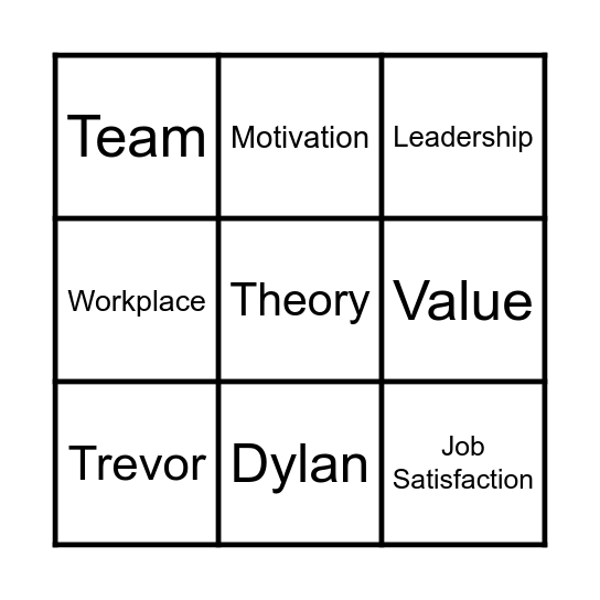 Presentation Bingo!!! Bingo Card