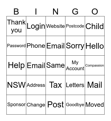 007 BINGO Card