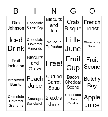 Factory Man Upsell Bingo! Bingo Card