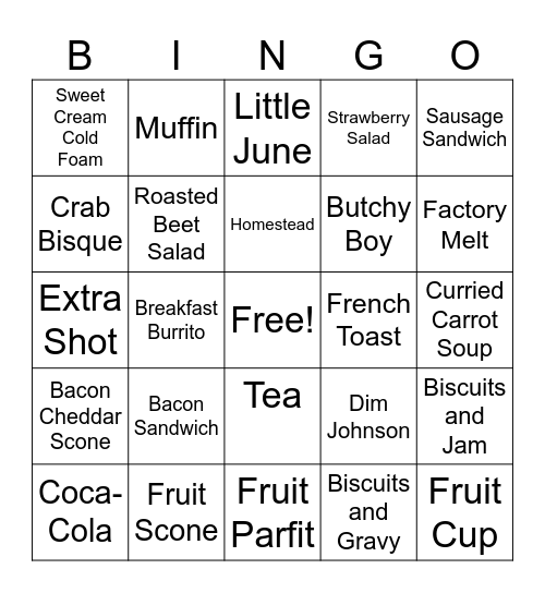 Factory Man Upsell Bingo! Bingo Card