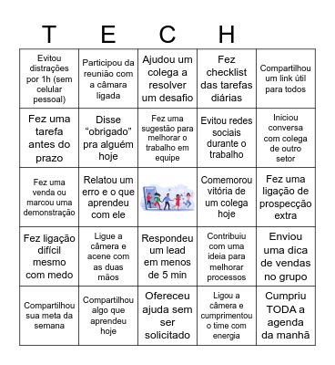 EngajaBingo Card