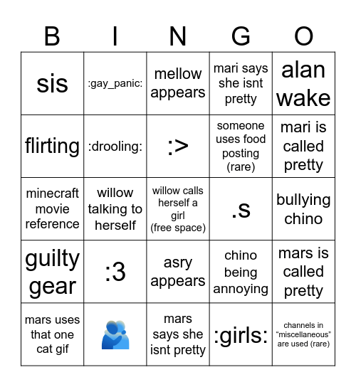 productivity Bingo Card
