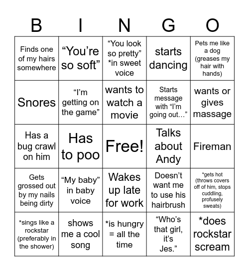 Gaveroo Bingo Card
