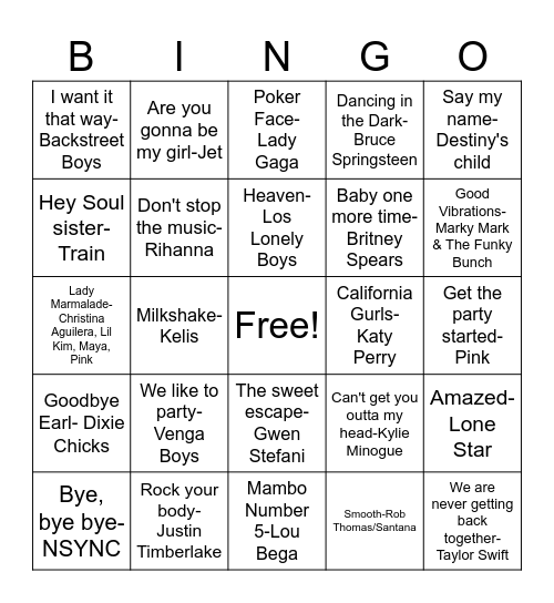 NP66 Cool Beans! Bingo Card