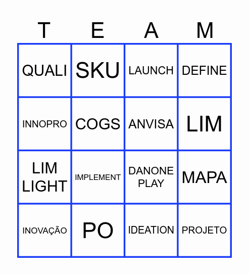 INNOPRO BINGO Card