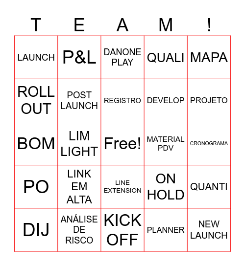 INNO BINGO Card
