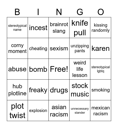 tomorrows teachings Bingo Card