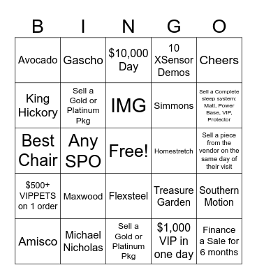 MayDays 2025 BINGO Card
