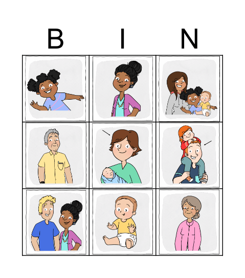 Family Bingo Card