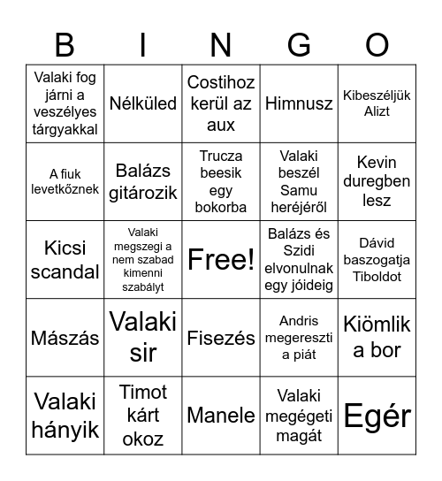 Balázs Buli Bingo Card