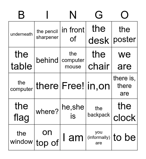 Bingo Review Auténtico 2B Bingo Card