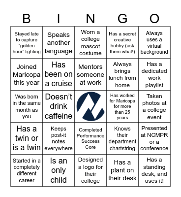 Marketin Summit Bingo Card