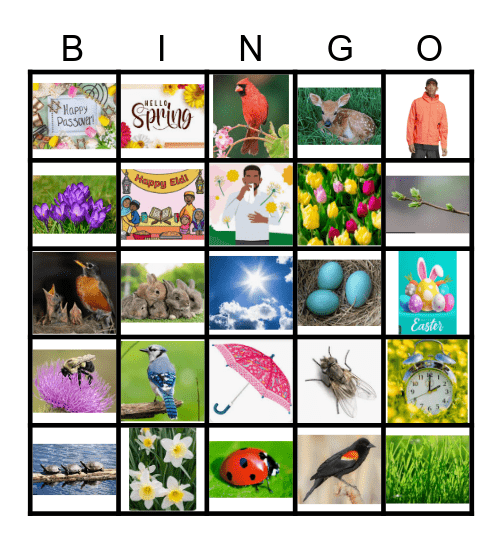 SpringUUUU Bingo Card