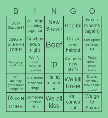 BIM GO WHERE??? Bingo Card