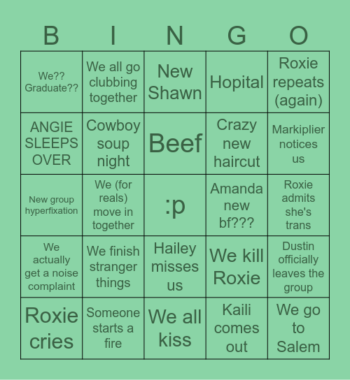 BIM GO WHERE??? Bingo Card