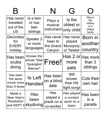 C-Path Picnic Bingo Card