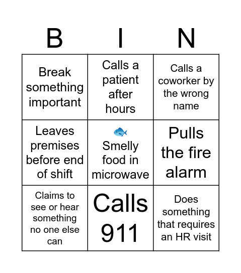 Geez Louise! Bingo Card