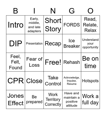 4's, 5's, & 8's Bingo Card