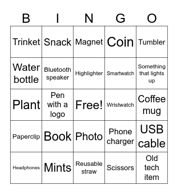 Ripe Desk Bingo Card