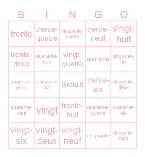 Eanna Greene Bingo Card