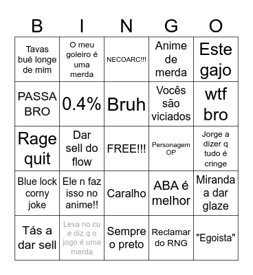 Azure Latch Bingo Card