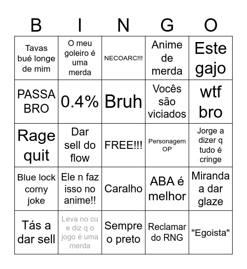 Azure Latch Bingo Card