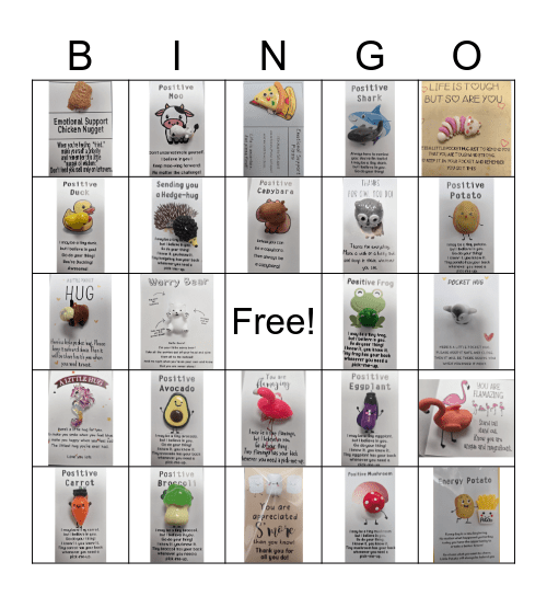 Air Freight Bingo Card