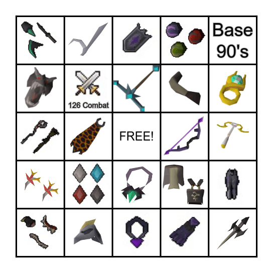 NCBI-GUY BINGO BOARD Bingo Card