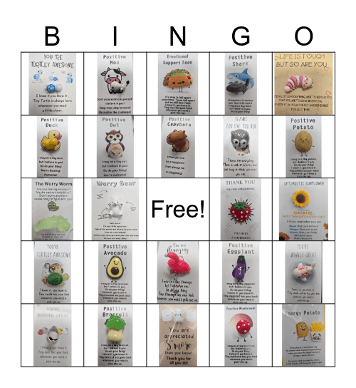 Air Freight Bingo Card