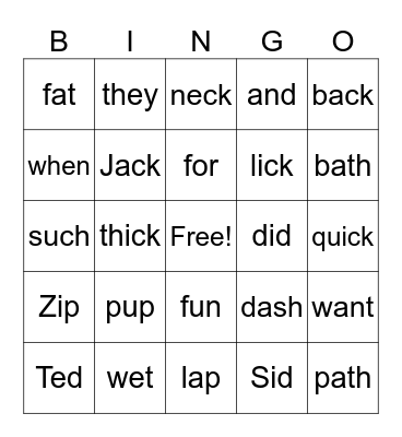 Dogs are Fun Bingo Card
