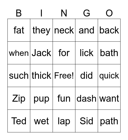 Dogs are Fun Bingo Card
