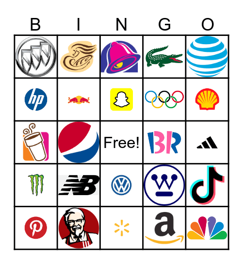 LOGO BINGO Card